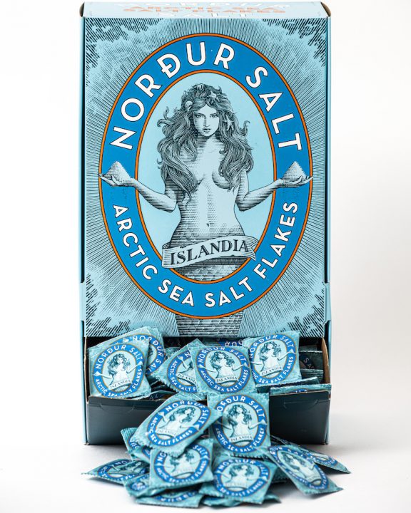 norður sea salt tin box 250 gram Norður Salt